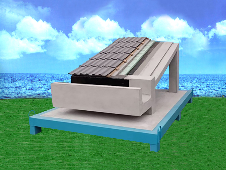 坡屋面样板,斜屋面样板,坡屋面质量样板