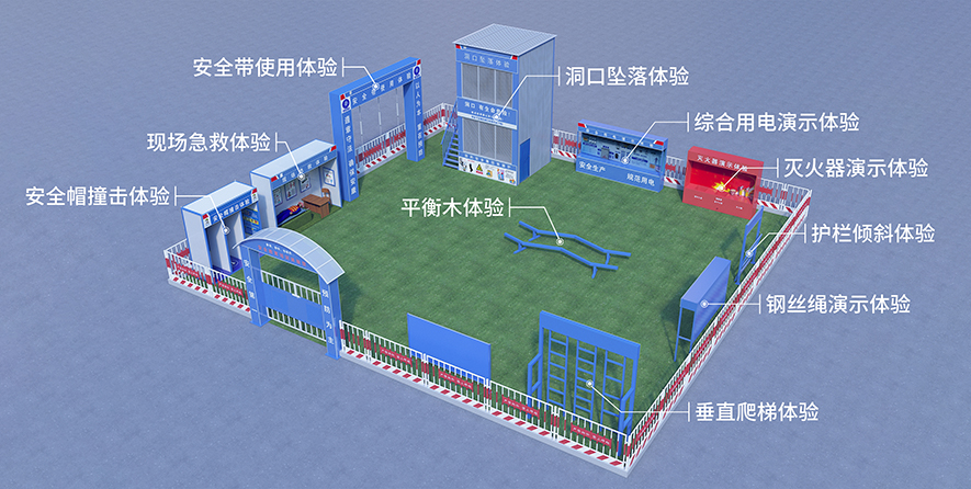 筑邦鸿昇助力中建二局湖南长沙工地安全体验馆