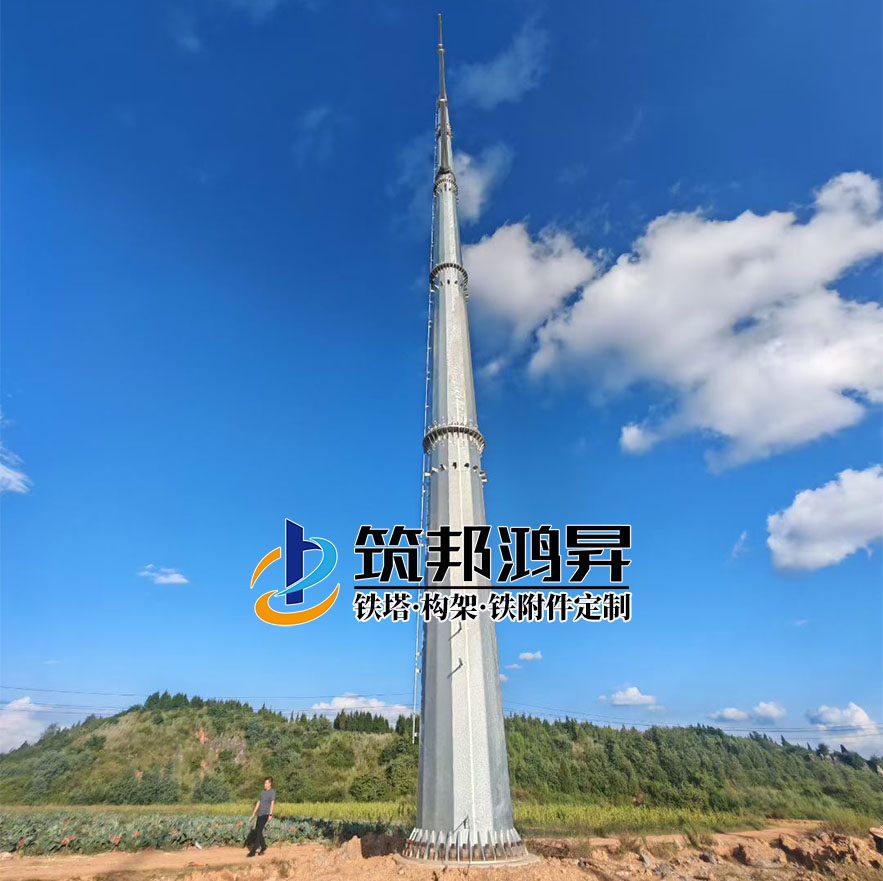 单管避雷塔，避雷塔定制